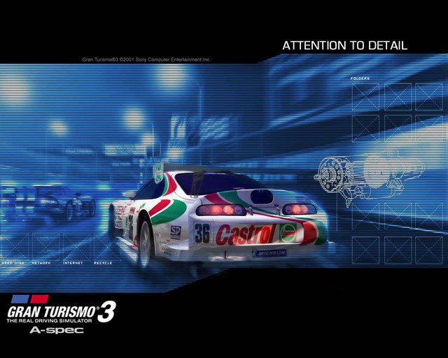 play station 2 wallpaper. gran turismo playstation 2