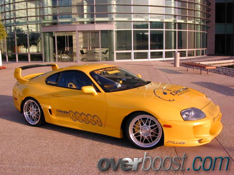 Picture Gallery New Cool Pics Yellow Greddy Supra